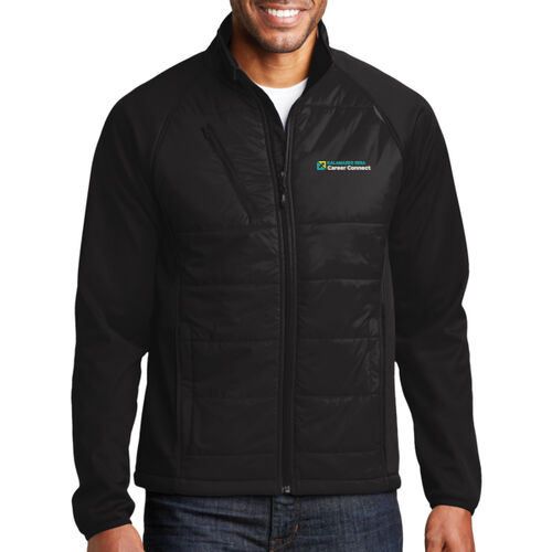 Port Authority® Men's Hybrid Soft Shell Jacket Thumbnail