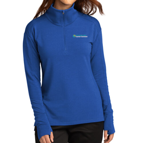 Sport-Tek® Women's Sport-Wick® Flex Fleece 1/4-Zip Thumbnail
