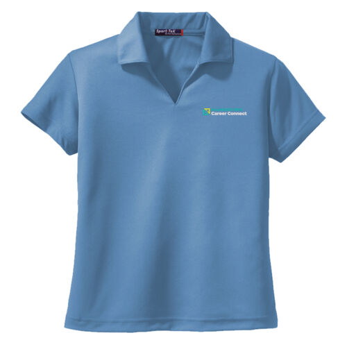 Sport-Tek® Women's Dri-Mesh® V-Neck Polo Thumbnail