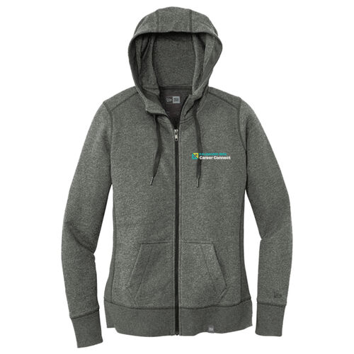 New Era® Women's French Terry Full-Zip Hoodie Thumbnail